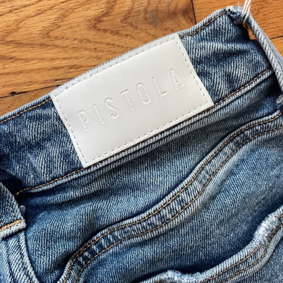 Pistola Lennon Denim High Rise Crop Bootcut - Picture 4 of 6